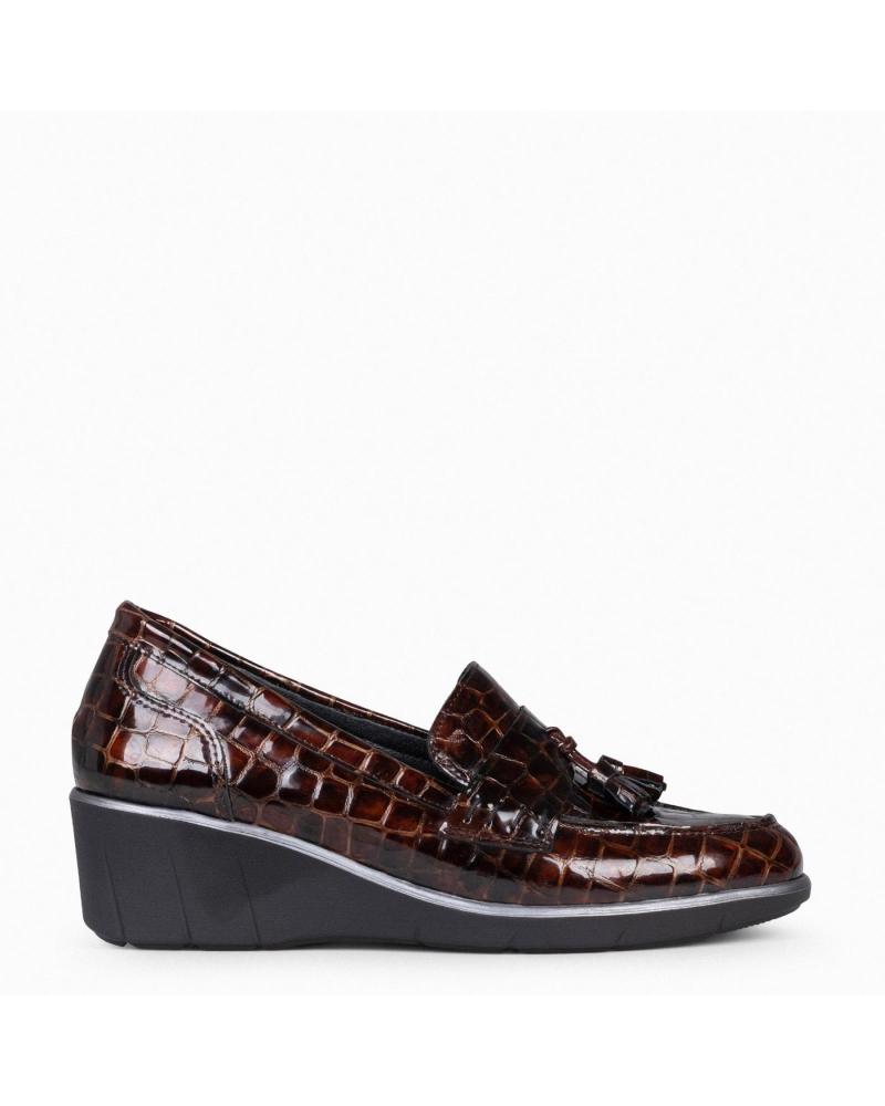 Sapatos de Mulher MIMAO BORLAS COCO - MOCASIN BORLAS MUJER MARRON MARRóN