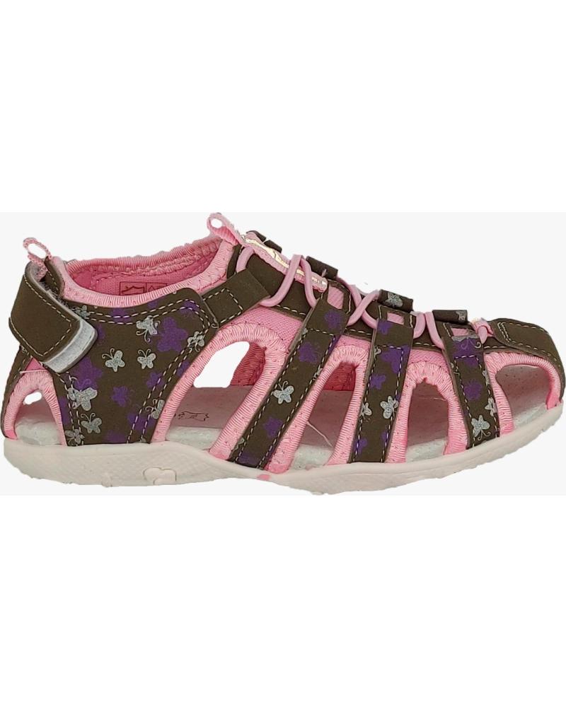 Sandálias de Menina HURAN SANDALIA SPORT NINA GRIS