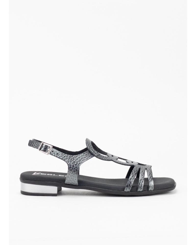 Sandalias de Mujer KESLEM SANDALIA 5339 NEGRO PLOMO