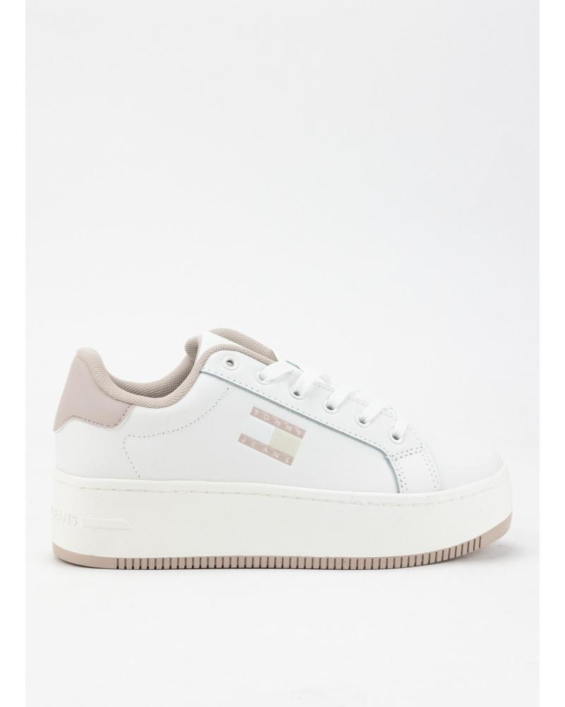 Deportivas de Mujer TOMMY HILFIGER ZAPATILLAS TJW FLATFORM ESS BLANCO