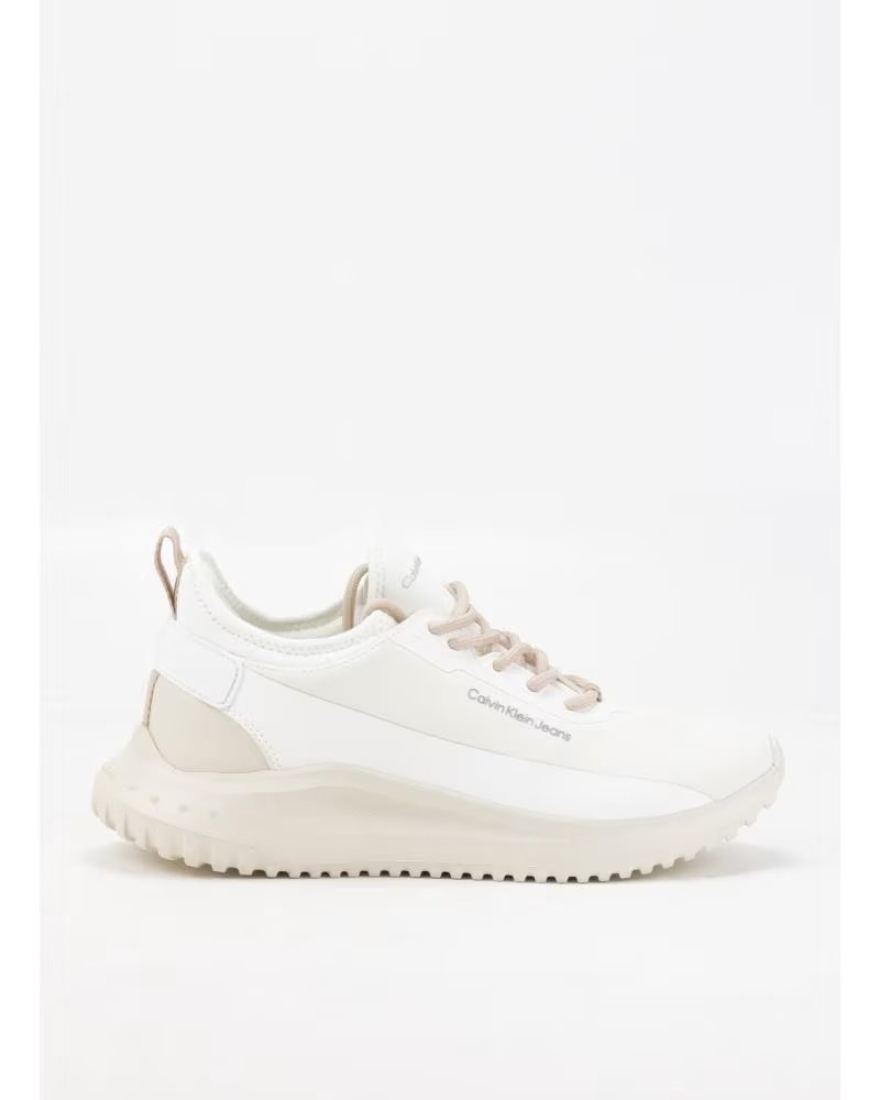 Calvin Klein Blanco De Zapatillas Eva Runner Sock Mix In Hitech