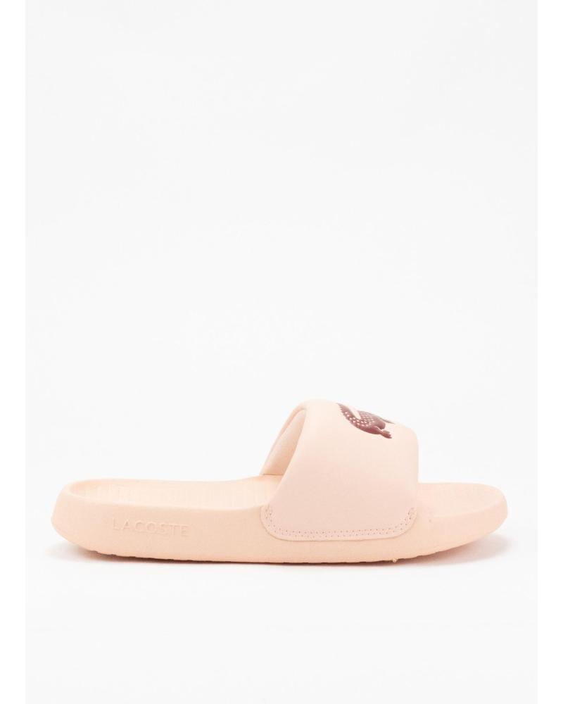 CHANCLAS LACOSTE SERVE SLIDE 1.0 NUDE NUDE