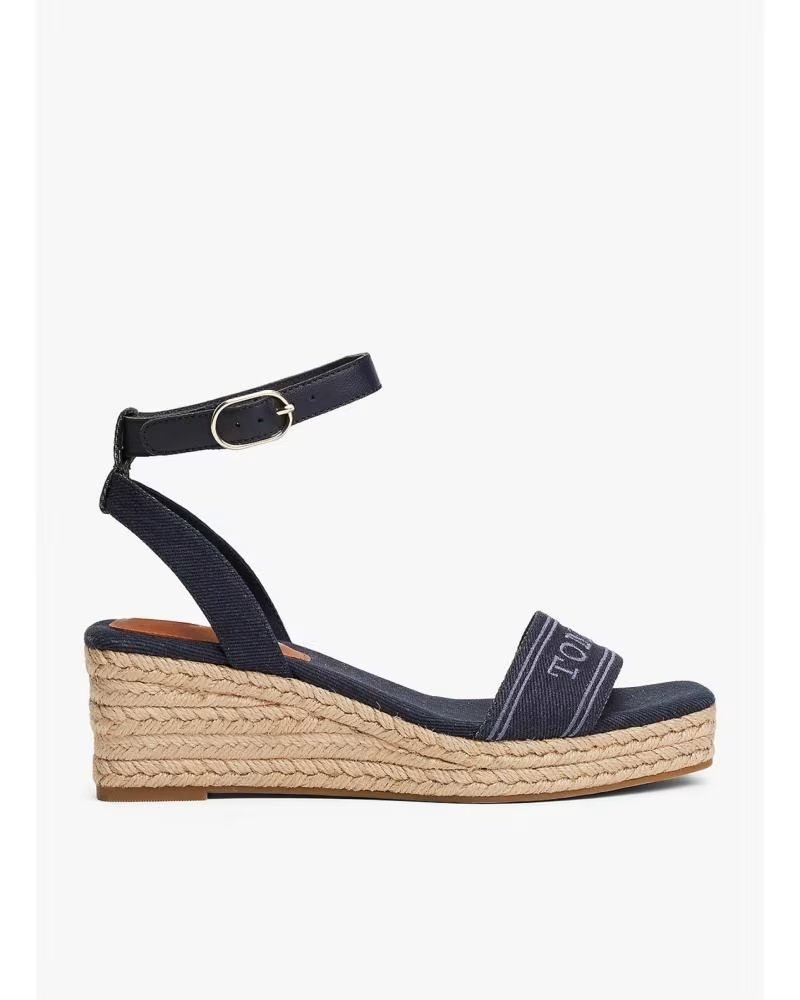 Tommy Hilfiger Sandalia Tommy Hilfiger Espad Mid Wedge Marino