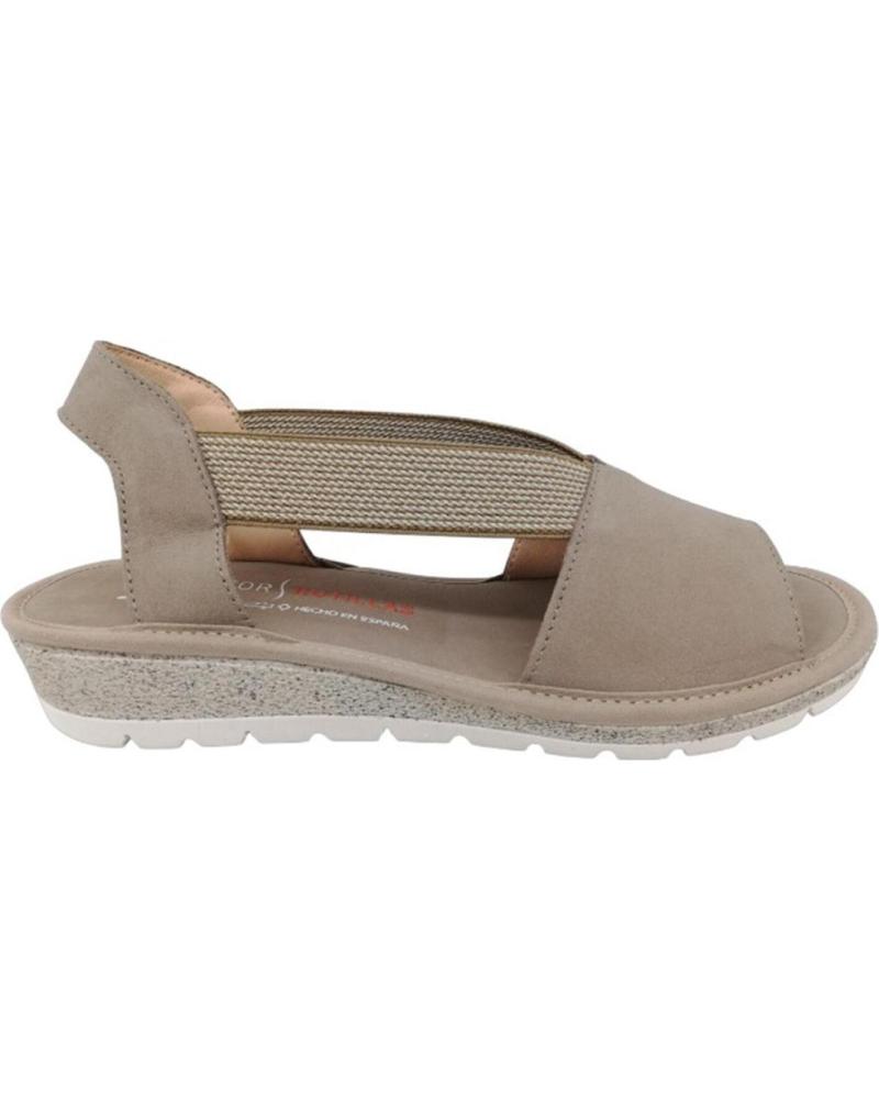 Sandalias de Mujer D`CUTILLAS 35413 TAUPE
