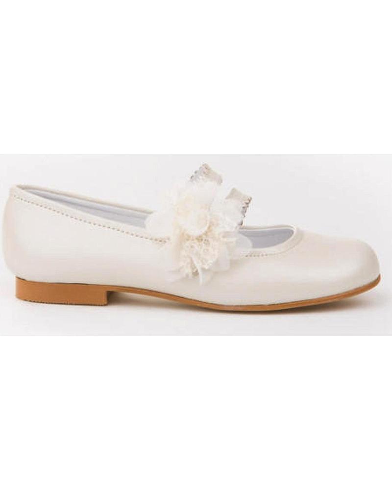 Bailarinas de Mujer y Niña ANGELITOS ZAPATO NINA 992 BEIGE