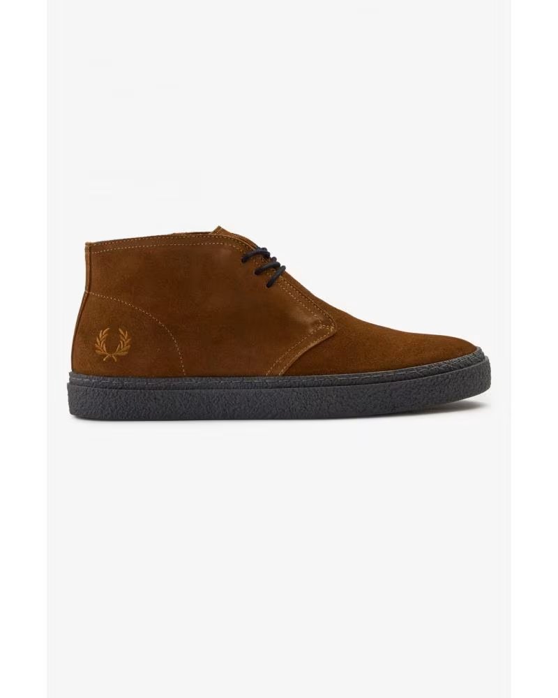 Fred Perry Hawley Suede B4361 Ginger - 41 Brown