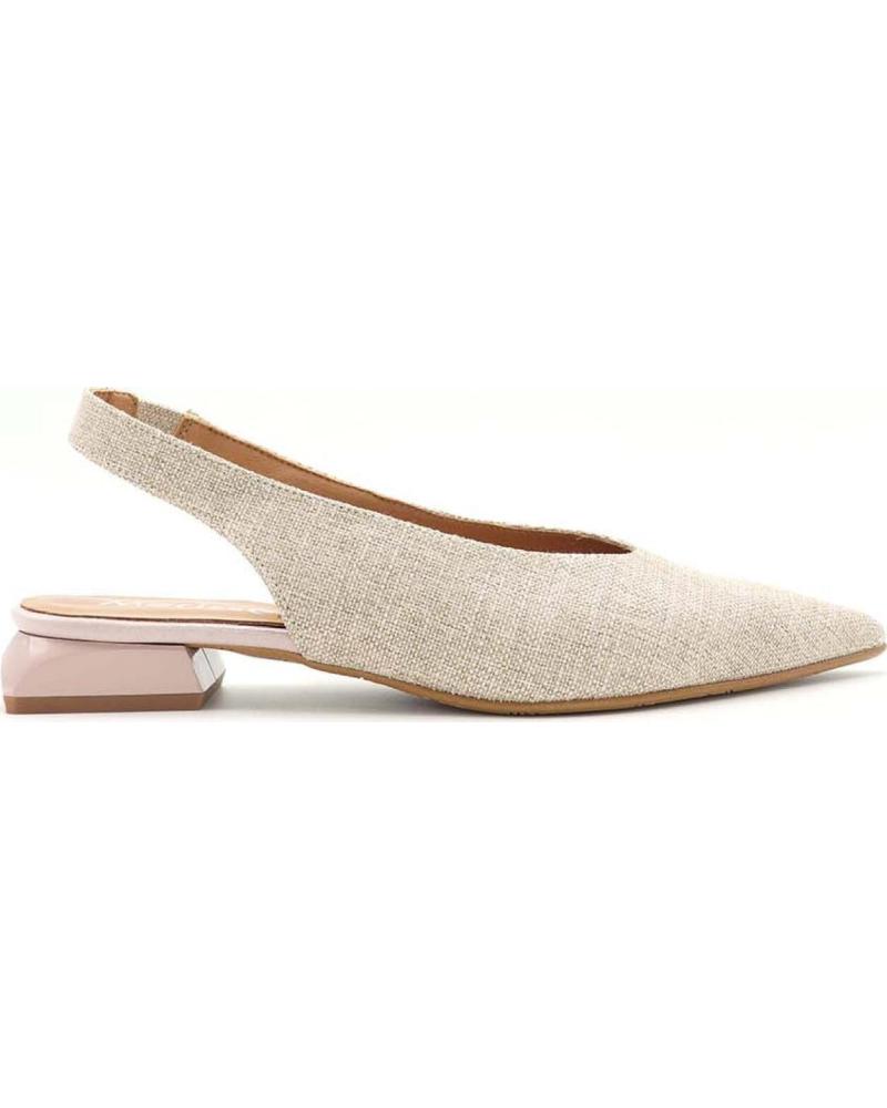 Bailarinas de Mujer MERISSELL ZAPATO SALON DESTALONADO 2376 NUDE - MAQUILLAJE