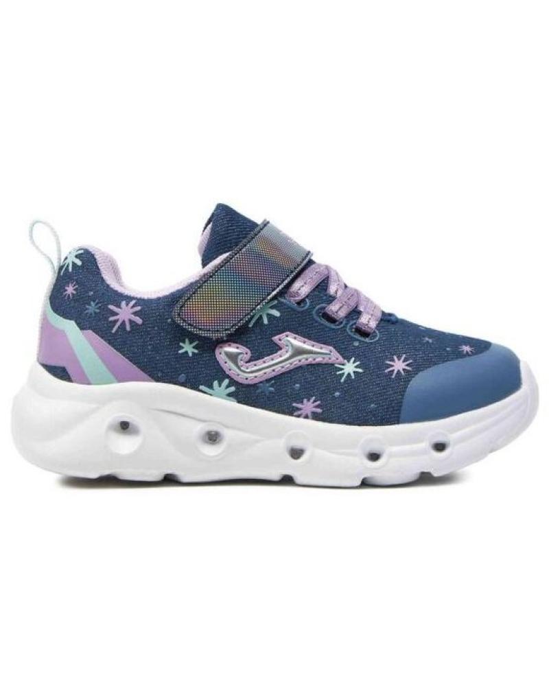 Deportivas de Niña JOMA SPACE CON LUCES AZUL