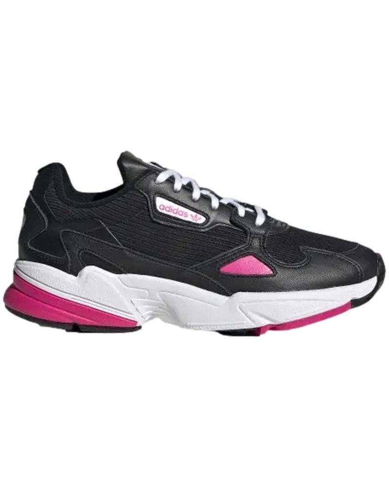 Deportivas de Mujer ADIDAS ZAPATILLAS FALCON PARA MUJER EN COLOR NEGRO