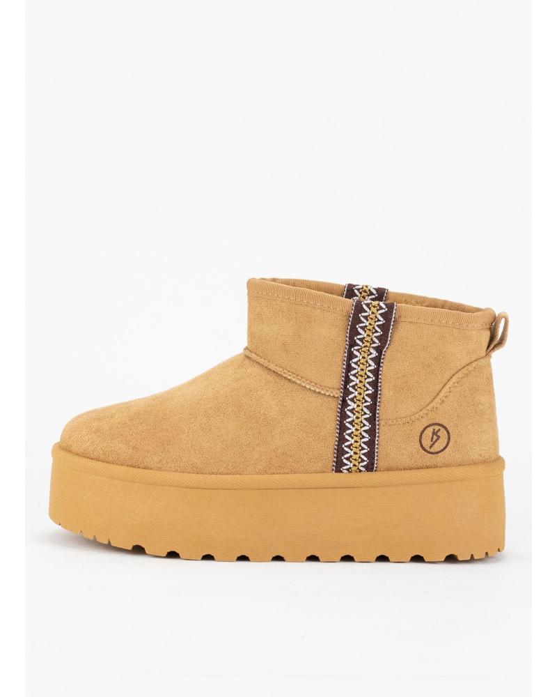 Botines de Mujer KESLEM BOTINES ARTICO PLATFORM CUERO