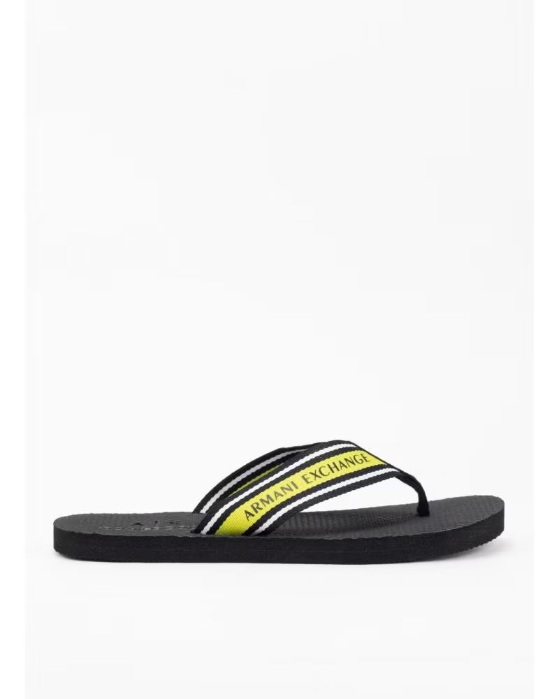 Armani Exchange Chancla XUQ005 Amarillo