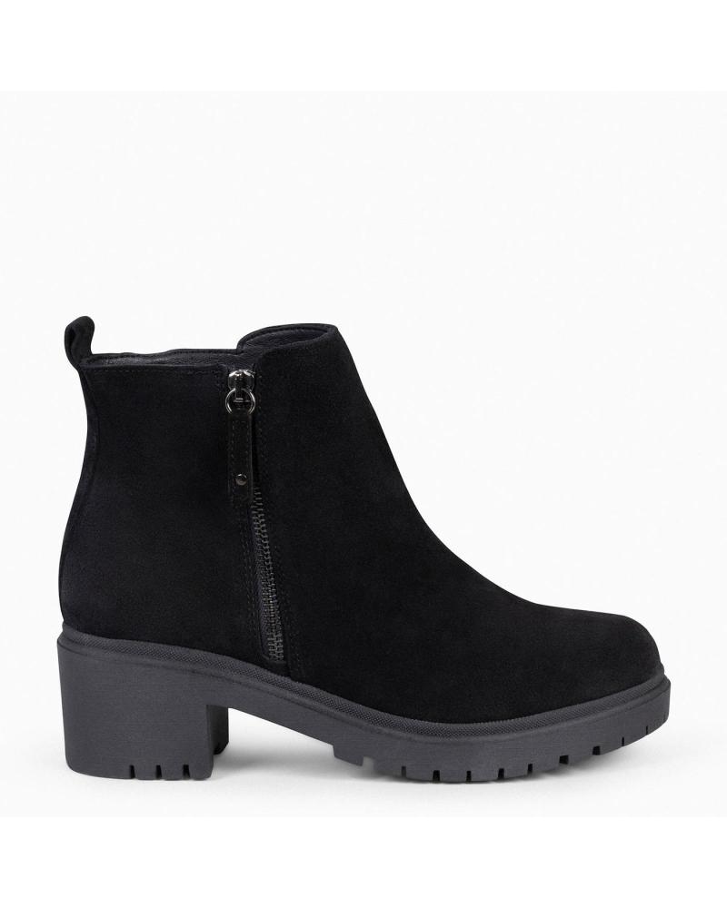 Botins de Mulher MIMAO POP - BOTIN DE PIEL HIDROFUGO NEGRO