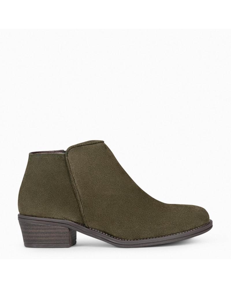 Botins de Mulher MIMAO BALTIMOR - BOTINES PIEL MUJER KAKI HIDROFUGO KAKI MIMAO