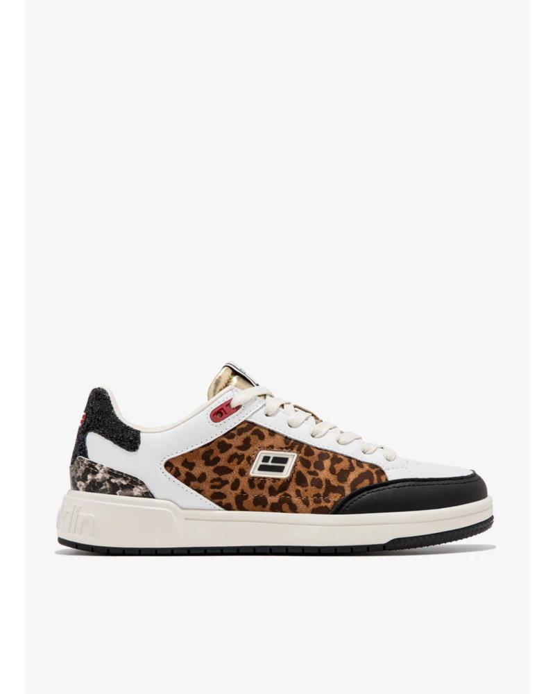 Sapatilhas de Mulher D FRANKLIN COURT V2 TENNIS BASIC LEOPARDO