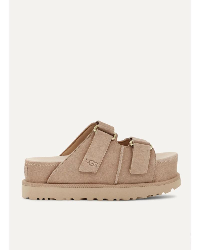 SANDALIAS UGG GOLDENSTAR HI SLIDE BEIGE TAUPE TAUPE
