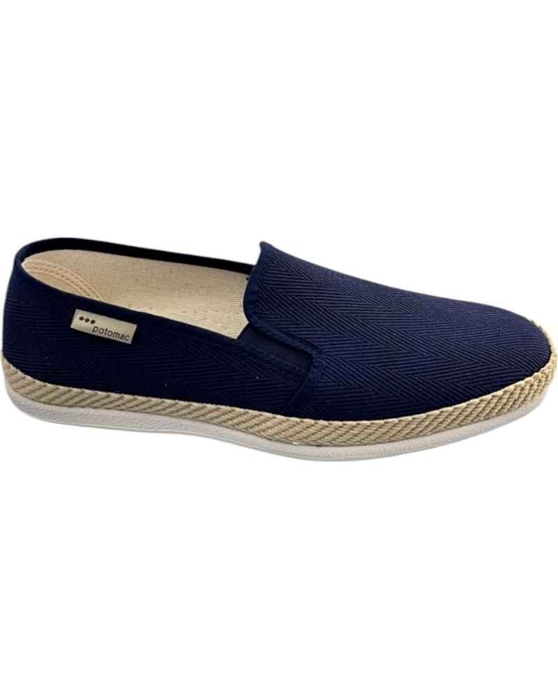 Sapatos de Mulher e Homem POTOMAC ZAPATILLAS 550 MARINO ESPIGA Y ELASTICOS VARIOS COLORES