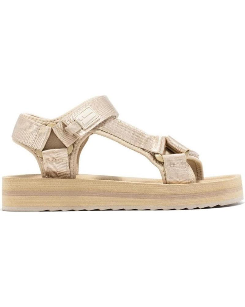 Sandálias de Mulher D FRANKLIN SANDALIAS PLANAS MUJER D FRANKLIN DFSH404001 ORO DORADO