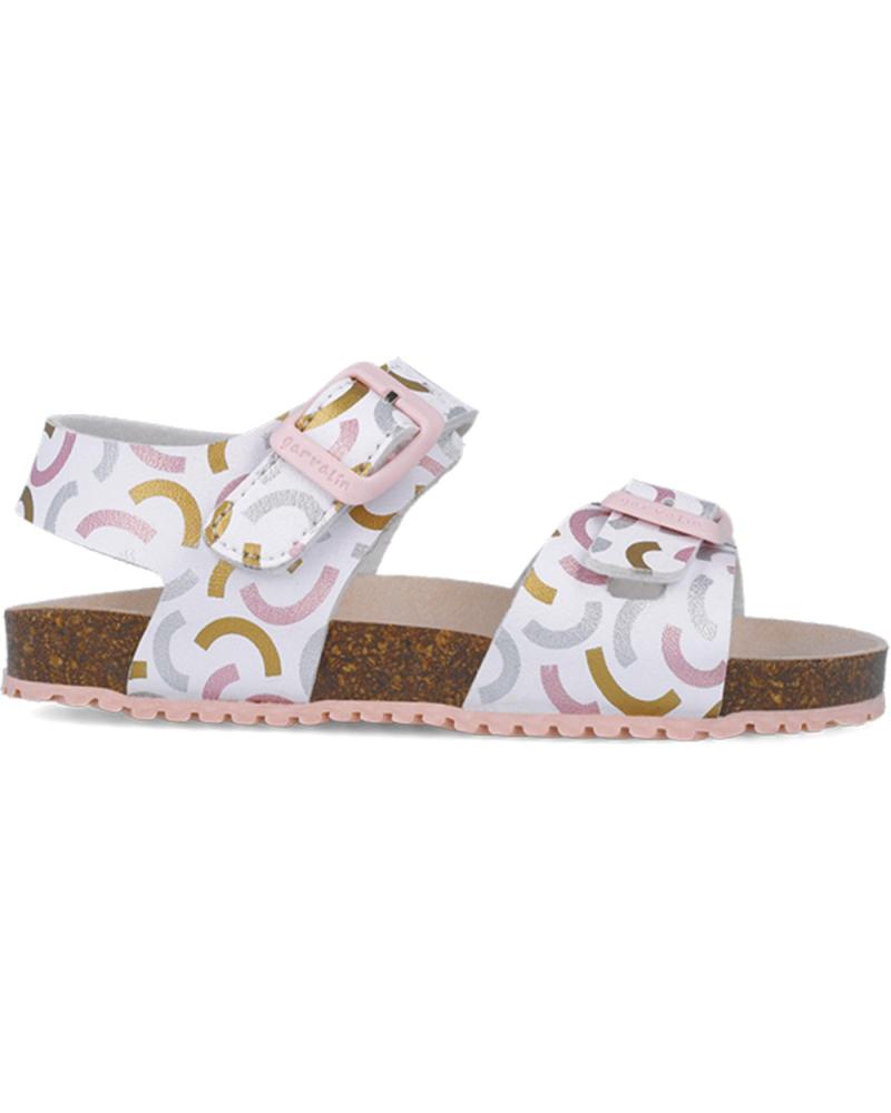 SANDALIAS GARVALÍN BIOMECANICS 252466 BIOS ESTAMPADAS BLANCO BLANCOB050
