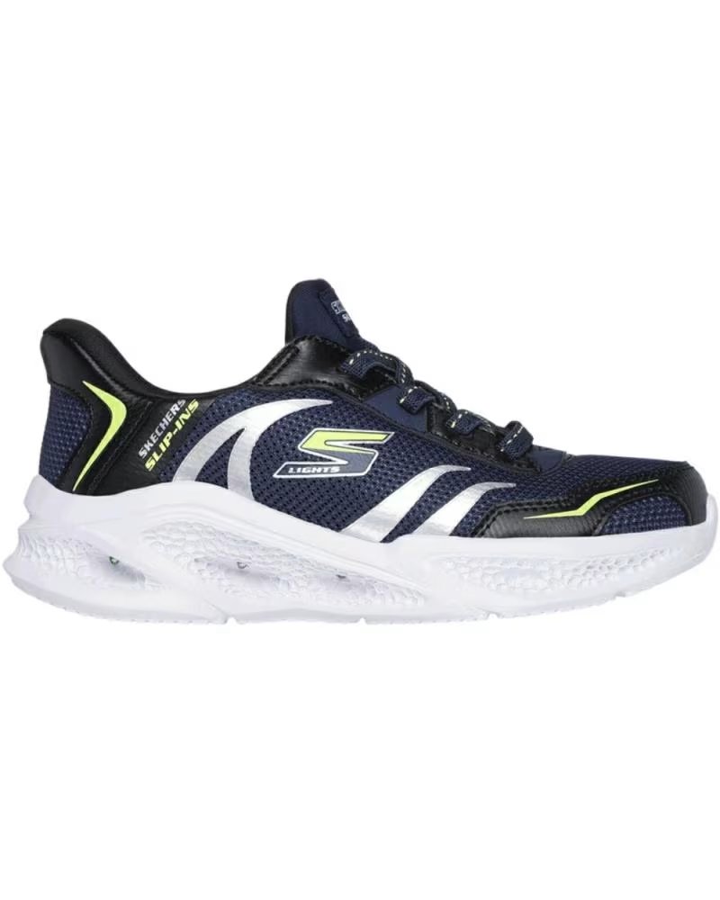 Deportivas de Niña y Niño Skechers Calzado Marca Modelo Meteor-lgiht-brisk-b para Junior Azul