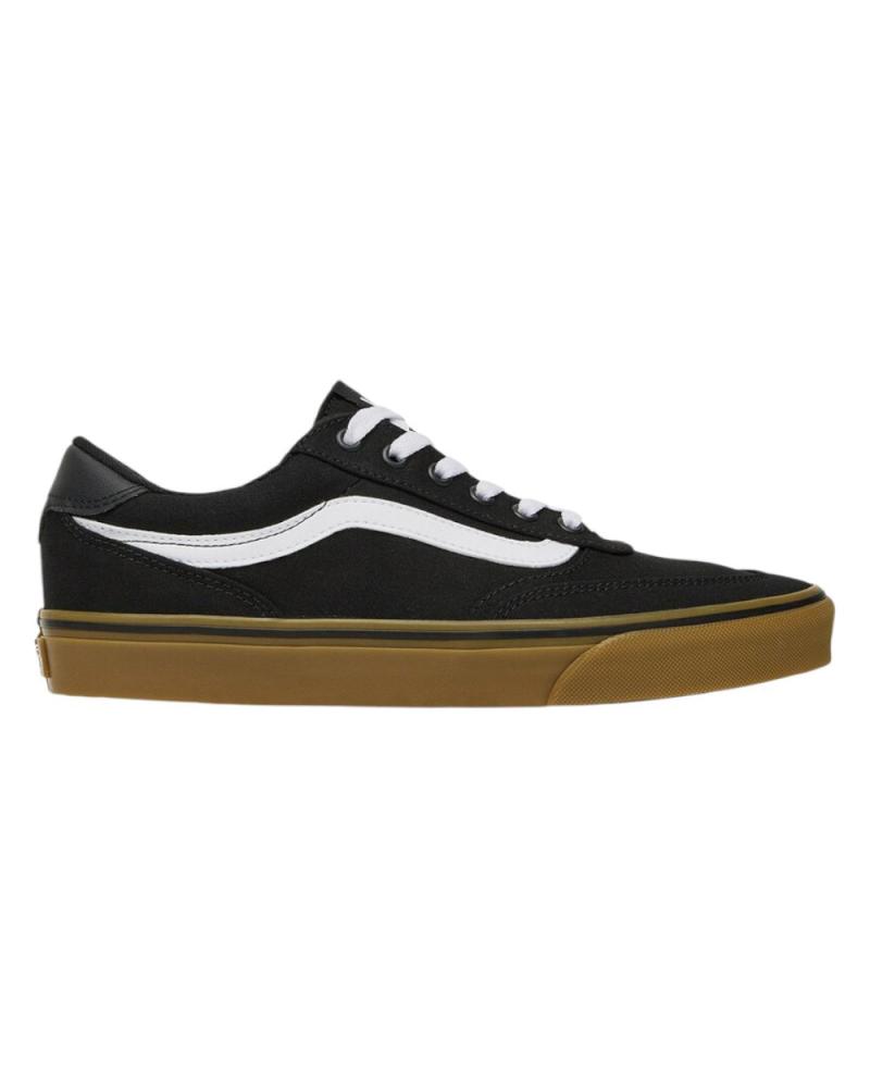 Deportivas de Hombre VANS OFF THE WALL ZAPATILLAS VANS BROOKLYN LS CANVAS CARAMELO VN000D7QB9 NEGRO