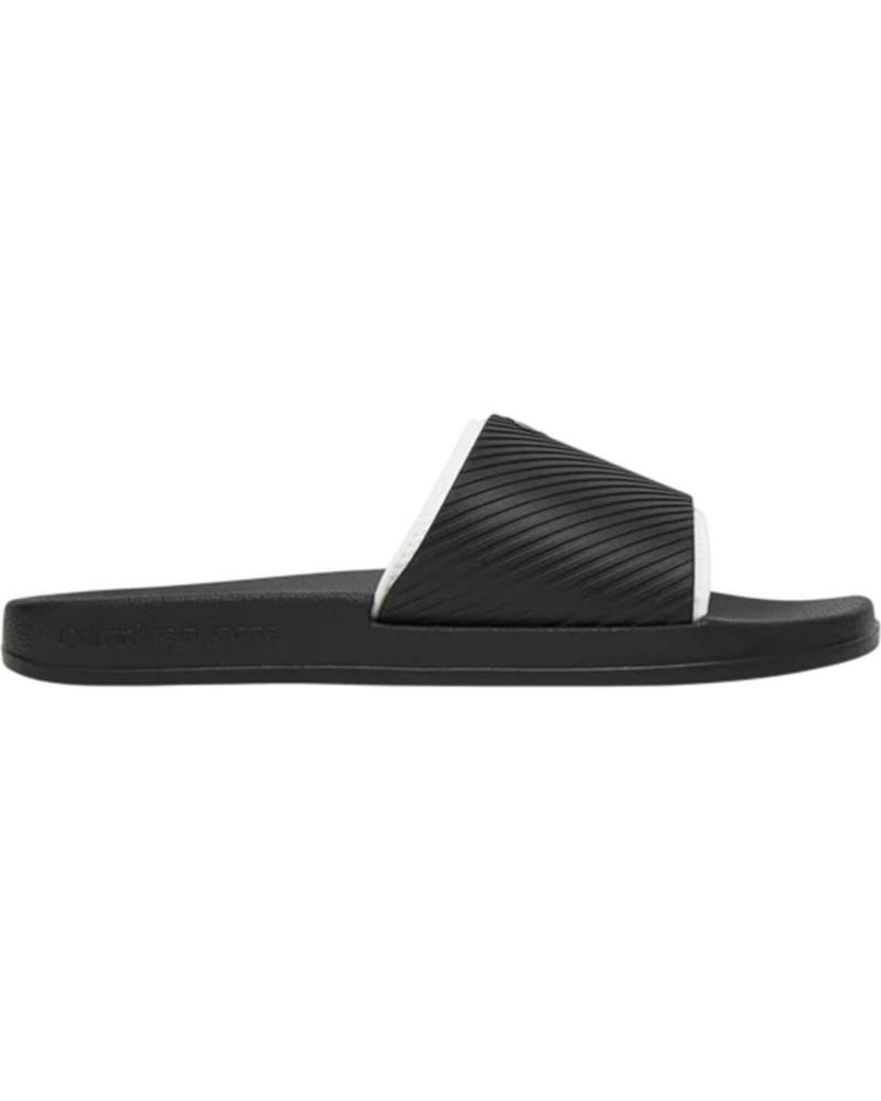 Chanclas de Hombre CALVIN KLEIN - CHANCLAS NEGRAS PARA HOMBRE - LOGO SLIDERS NEGRO