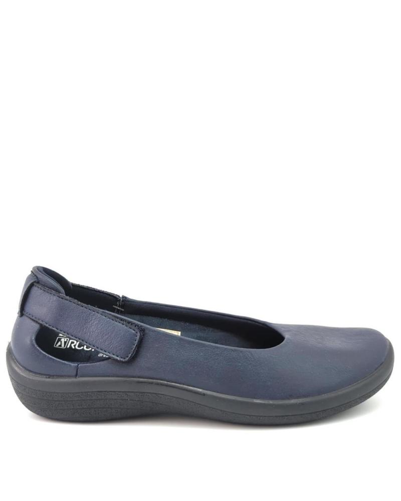 Bailarinas de Mujer ARCOPEDICO JASMUND TEJIDO ELASTICO AZUL