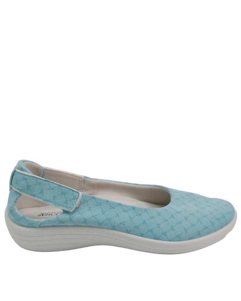 Bailarinas de Mujer ARCOPEDICO JASMUND TEJIDO ELASTICO ESTAMPADO AZUL