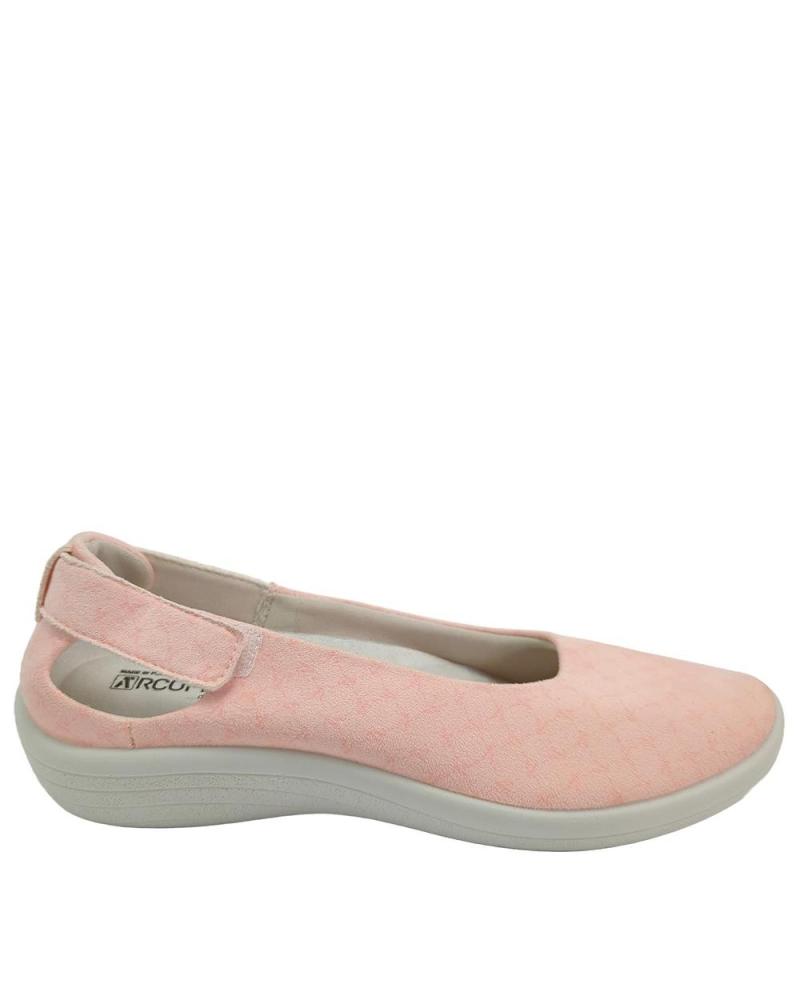 Bailarinas de Mujer ARCOPEDICO JASMUND TEJIDO ELASTICO ESTAMPADO ROSA
