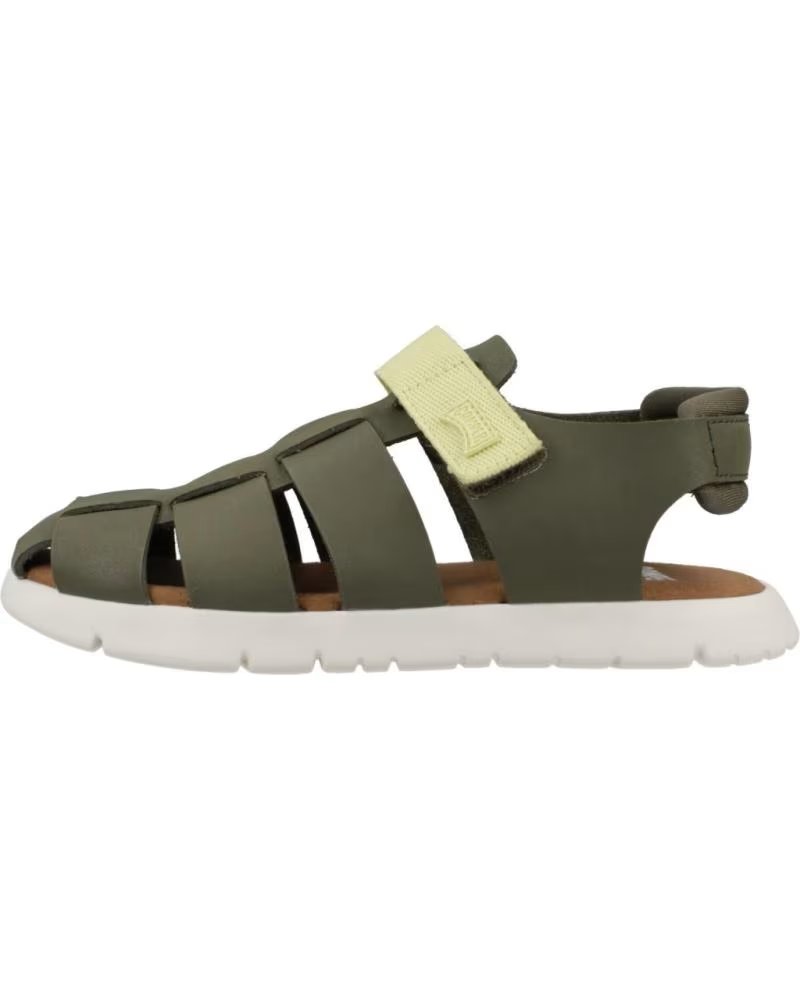 Camper Sandalias Nino Modelo Oruga Sandal Kids Color Verde