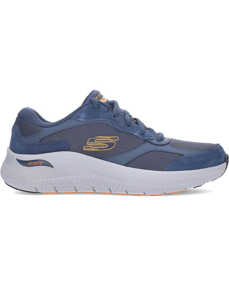 SKECHERS ARCH FIT THE KEEP KA ZAPATILLAS HOMBRE AZUL AZUL