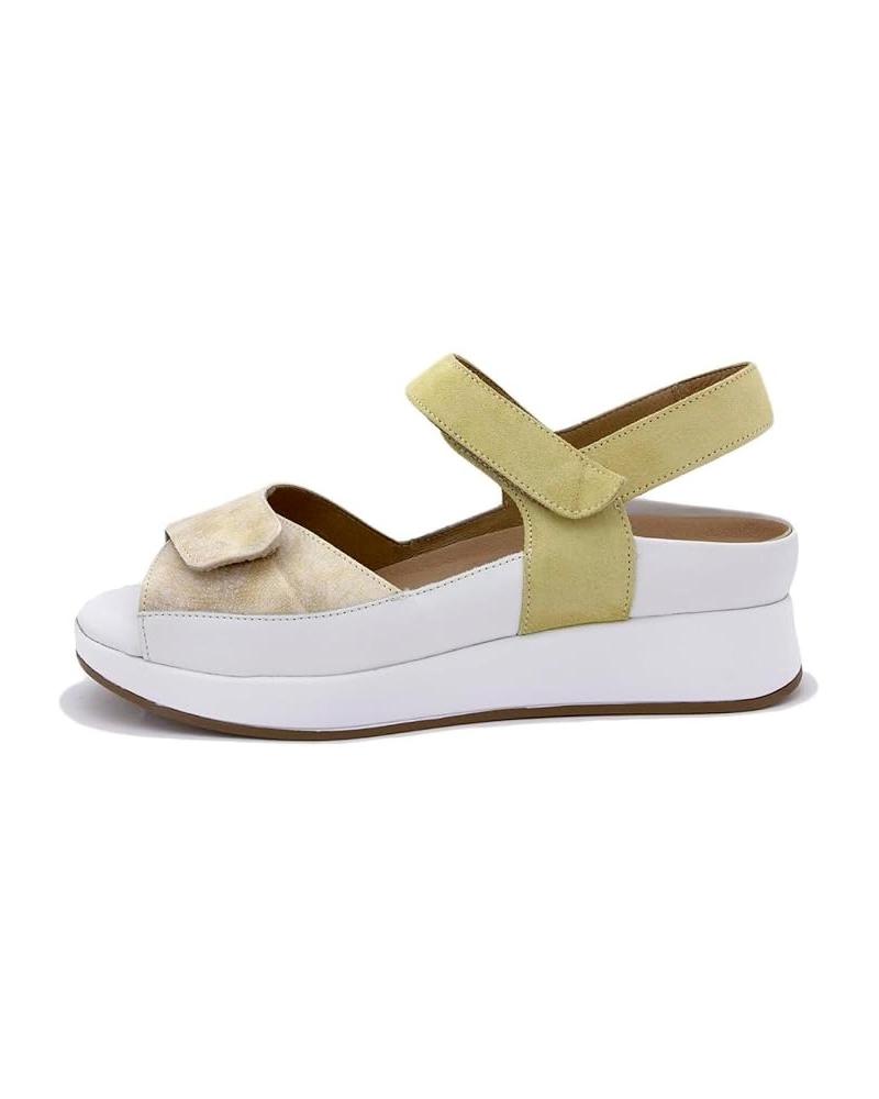 Sandálias de Mulher PIESANTO SANDALIA PALA VELCRO BEIGE
