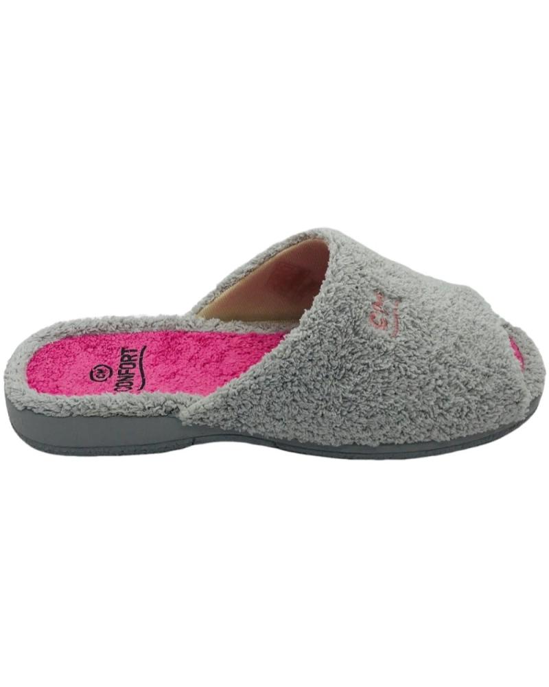 Pantufas de Mulher CMCONFORT ZAPATILLA CASA VERANO MUJER CM CONFORT 50369 GRIS