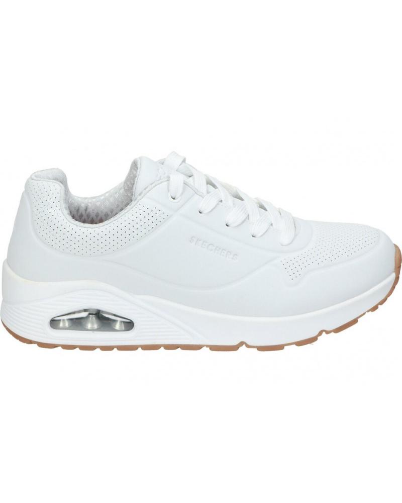 Deportivas de Mujer y Niña SKECHERS ZAPATILLAS DEPORTIVAS SKECHERS BLANCAS PARA MUJER Y NIÑA MULTICOLOR