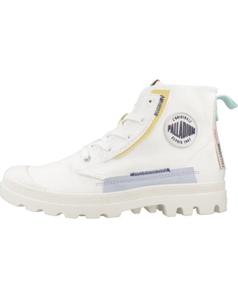 Palladium Zapatillas Mujer Modelo Pampa Underlayer Color Blanco Strwht