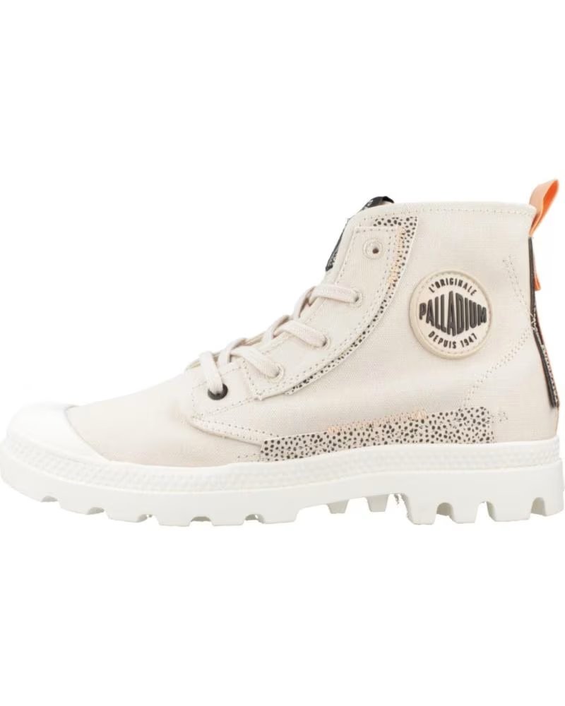 Palladium Zapatillas Mujer Modelo Pampa Underlayer Color Blanco Sand