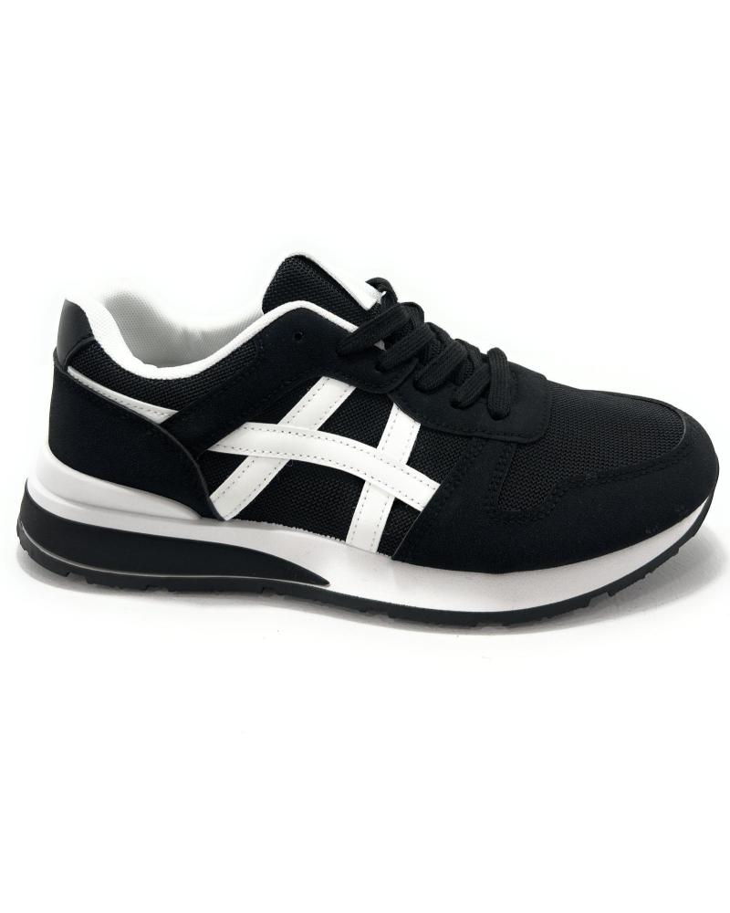 Deportivas de Niño CHIC VISION DEPORTES CABALLERO CONFORT CORDON CASUAL NEGRO