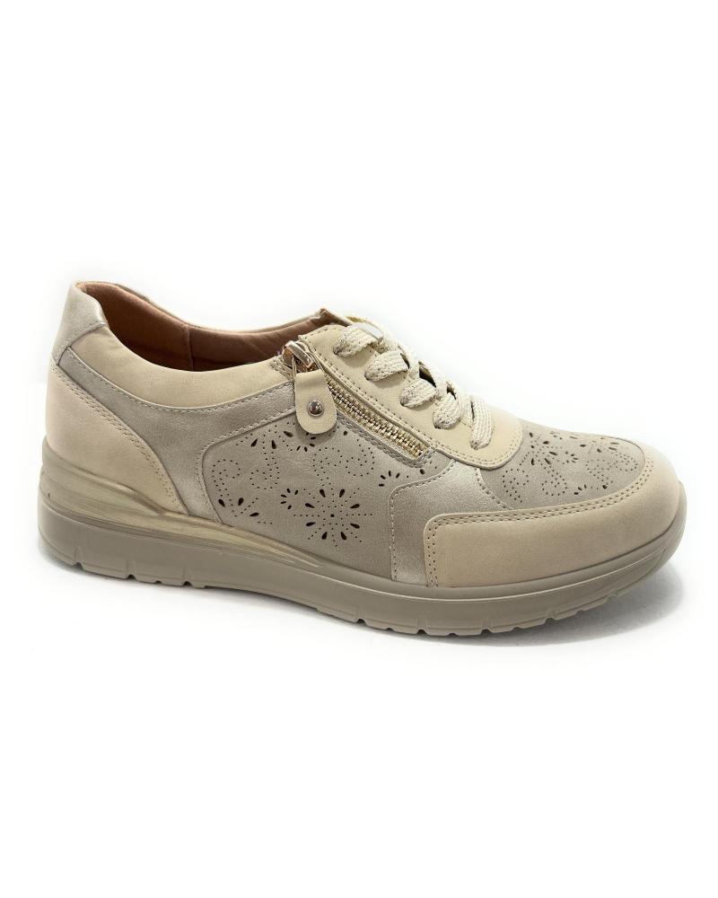 Sapatos de Mulher KISS LEISS ZAPATOS CASUAL PICADOS CONFORT CORDON AMARILLO