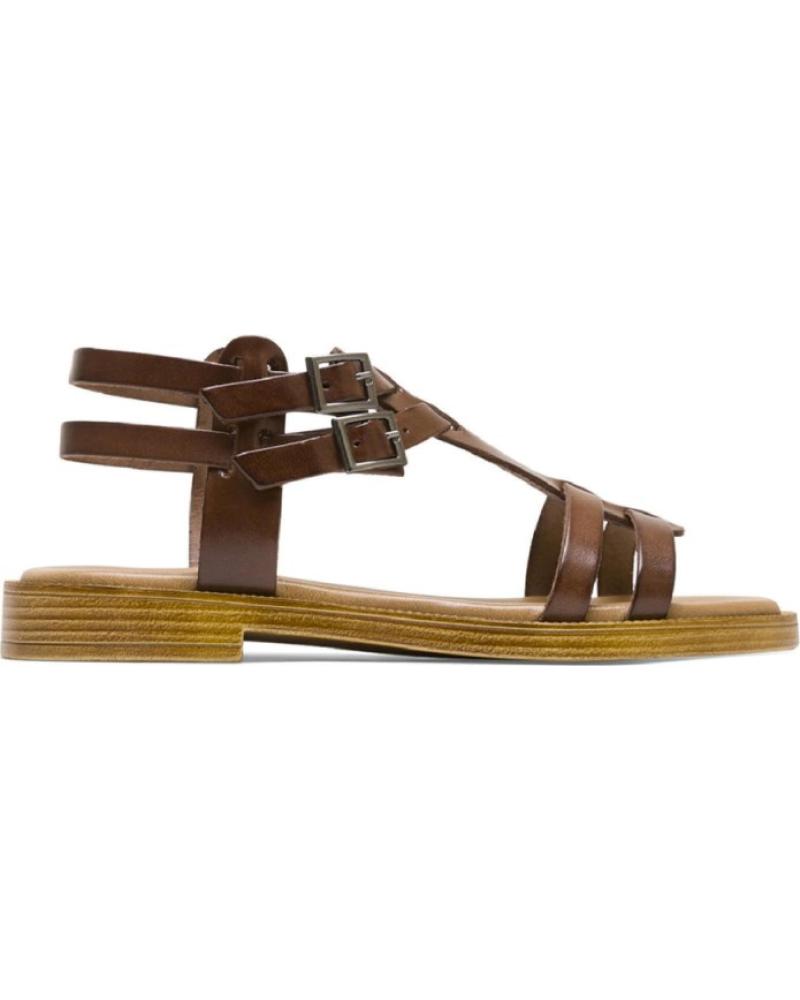 Sandalias de Mujer PORRONET SANDALIAS PLANAS MUJER 3128 MOKA MARRóN