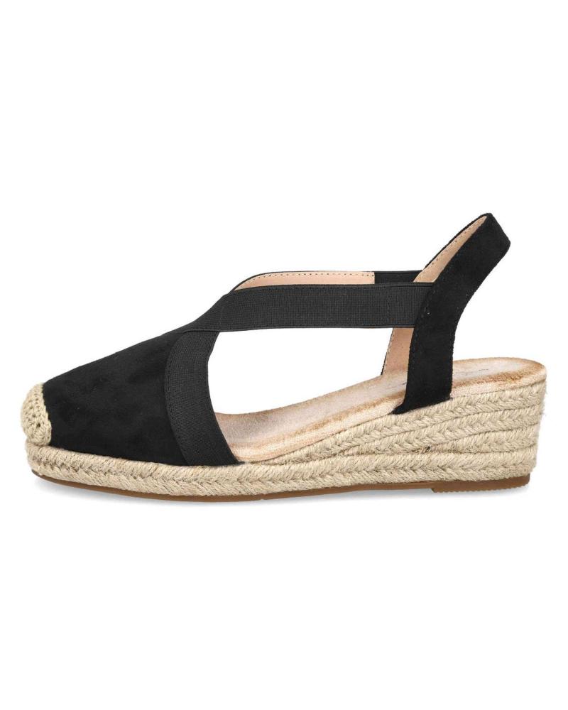Sandalias de Mujer BUBBLE BOBBLE CUNAS DE ESPARTO MDM2403 PARA MUJER EN COLOR NEGRO