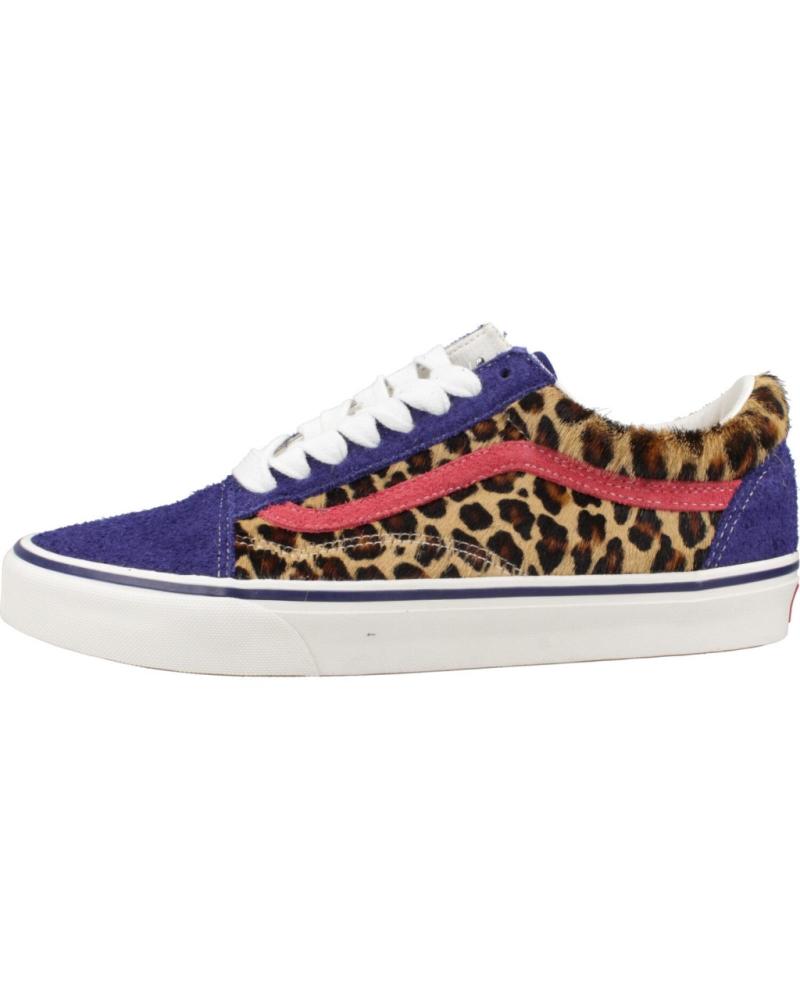 Deportivas de Mujer y Hombre VANS OFF THE WALL ZAPATILLAS HOMBRE VANS MODELO OLD SKOOL COLOR ANIMAL PRINT D DRKBLU