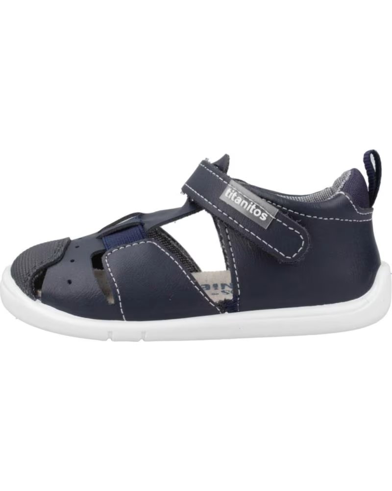 de titanitos sandalias nino modelo b500 claudio color azul navy