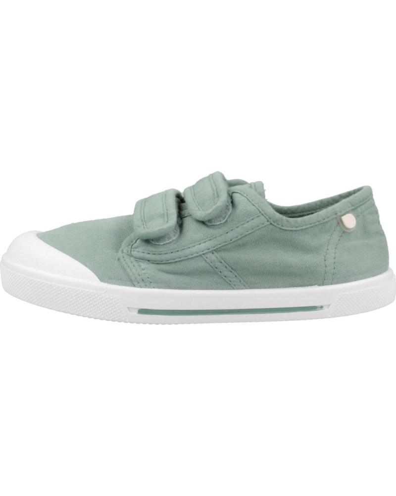 Deportivas de Niño IGOR ZAPATILLAS NINO MODELO CANVAS V COLOR VERDE MATCHA