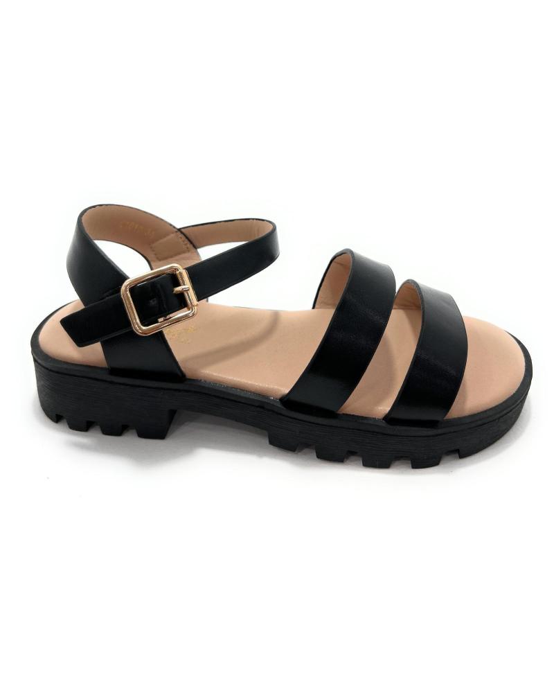 Sandalias de Niña BUBBLE BOBBLE SANDALIAS NINA TACON-PLATAFORMA TIRAS HE NEGRO