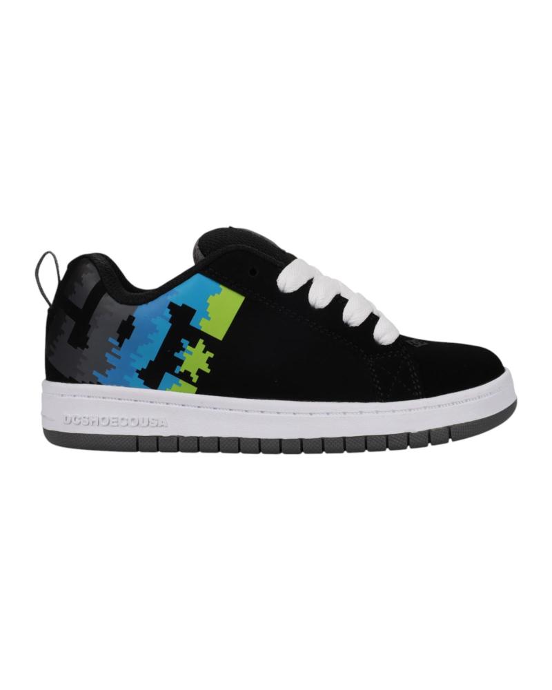 Deportivas de Mujer y Niño DC SHOES ZAPATILLAS COURT GRAFFIK NEGRO