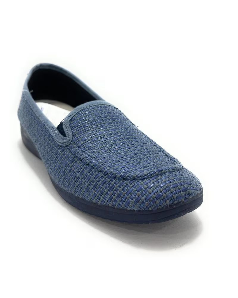 Pantufas de Mulher TUPIE CHINELO MOCASSIM CONFORTO TÊXTIL AZUL