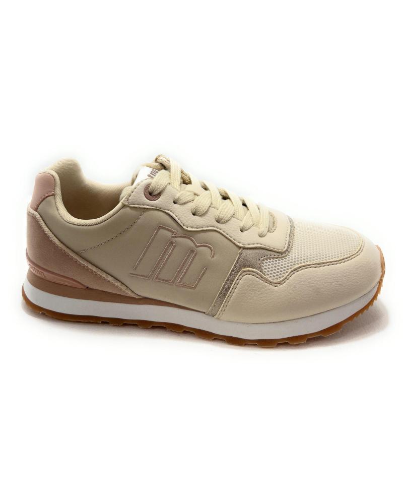 Deportivas de Mujer MTNG DEPORTES MUJER CORDON RUNNING BEIGE