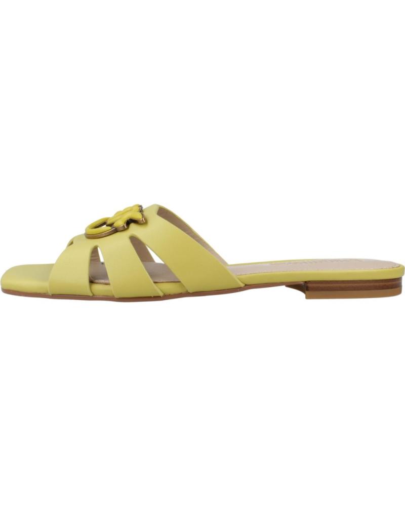 SANDALIAS PINKO MODELO P003 MARLI 09 SLIPPER MUJER AMARILLAS S24