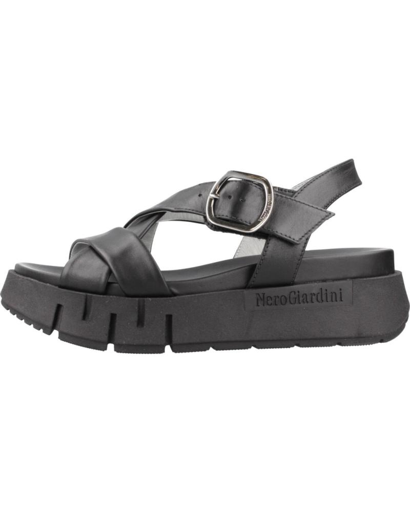 Sandalias de Mujer NERO GIARDINI SANDALIAS MUJER MODELO E513696D COLOR NEGRO 100