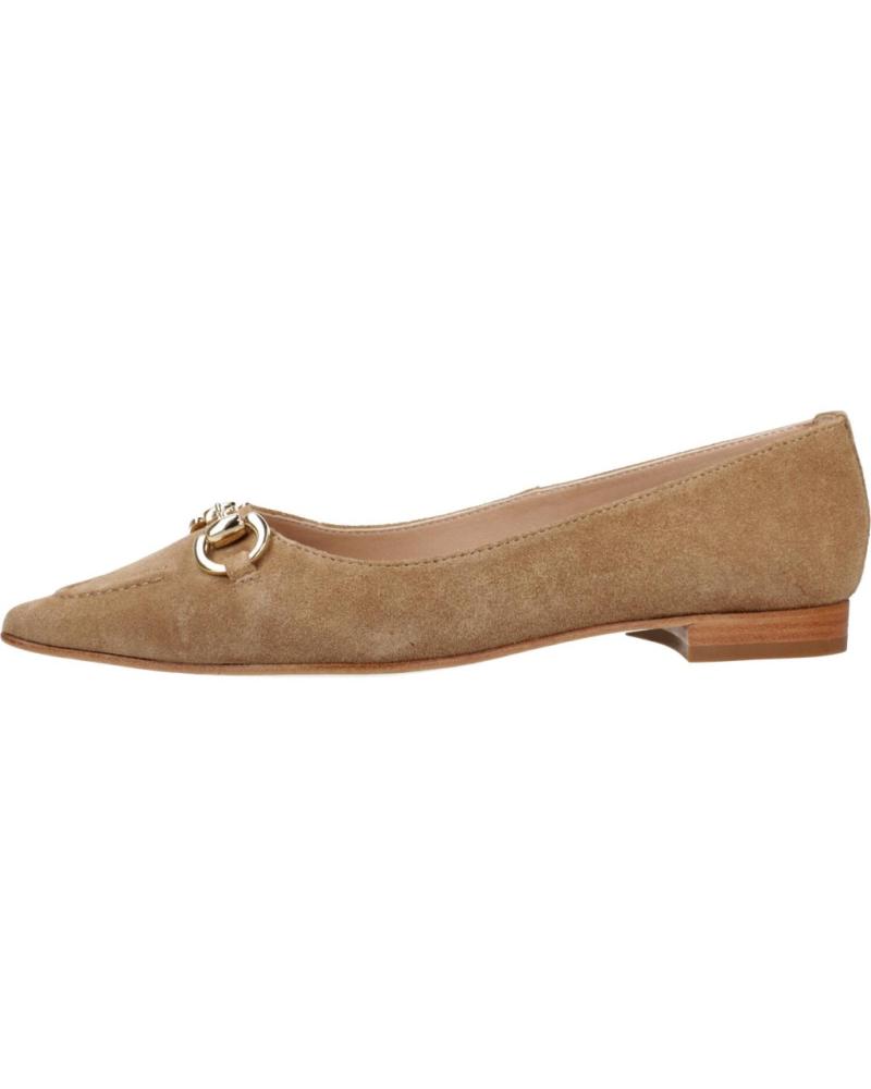 Bailarinas de Mujer ALPE BAILARINAS MUJER MODELO 5402 11 COLOR MARRON CLARO CUERO