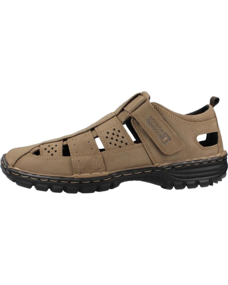 Sandálias de Homem CORONEL TAPIOCCA SANDALIAS HOMBRE 630 KAKI VERDE
